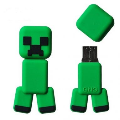 16gb Minecraft Creeper Flash Drive