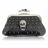 Skull Rings Head Rivet Lady Hand Bags