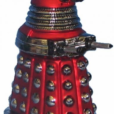 Doctor Who Red Dalek Robot Ornament