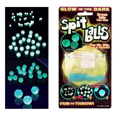 Glow-in-the-Dark Spit Balls