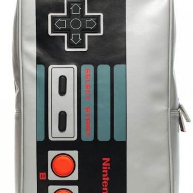 Nintendo NES Controller Grey Backpack