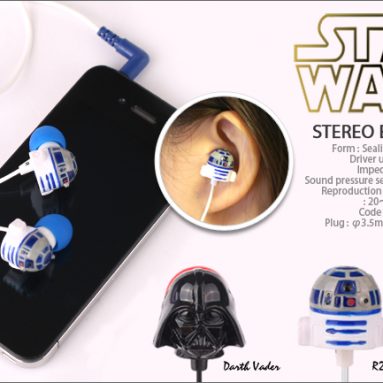 Star Wars Stereo Earphone (R2-D2)