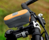 Bluetooth Hands Free Receiver and LED Head Light for Bicycle