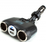 ReVIVE PowerUP 4P Rapid Car Charger & DC Splitter Adapter w/ Dual DC