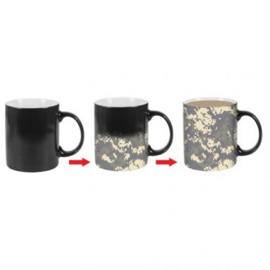 Digital Camouflage Transformation Mug