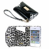 43% Discount: Leopard Wallet Case ifor the Apple Phone 4S