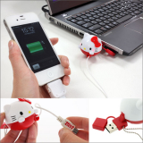 Sanrio Hello Kitty Face-shaped USB Charger for iPhone and iPod