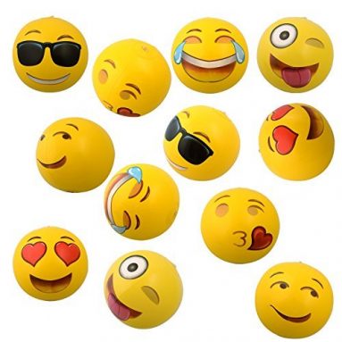12″ Emoji Inflatable Beach Balls
