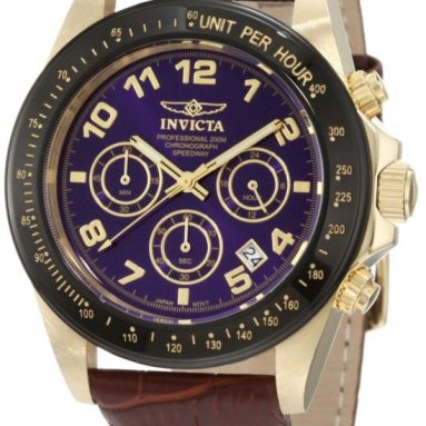 Invicta Men’s Leather Watch