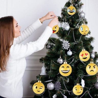 12 pieces Glass Christmas Ball Ornaments Christmas