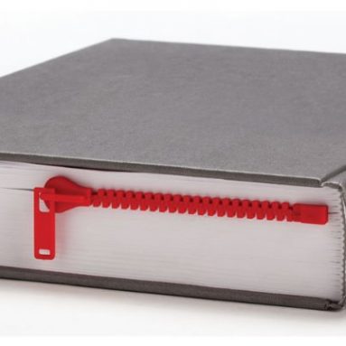 ZIPPER Bookmark Book Page Holder