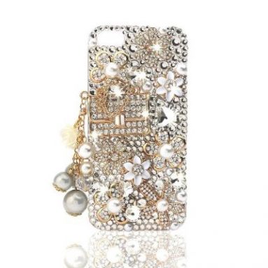 Glamour Series 3D Bling Crystal iPhone Case for iPhone 5
