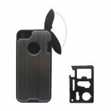 Skin Cover with Knife case for iphone 5 camping Multifunctional knife