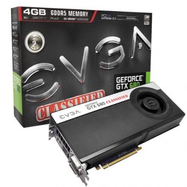 GeForce GTX 680 CLASSIFIED GDDR5 Dual Dual-Link DVI