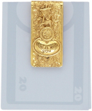 The Vatican Library Collection Lamb of God Gold Tone Money Clip