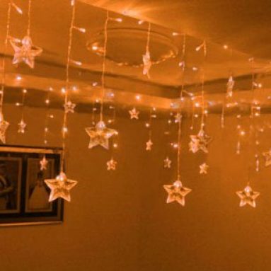 Star Shape Led String Light Holiday Fashionable Lights