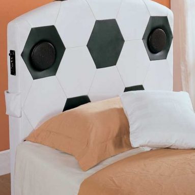 Homelegance Speaker Twin Headboard