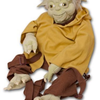 Star Wars Yoda Novelty Plush Bag Backpack Buddy