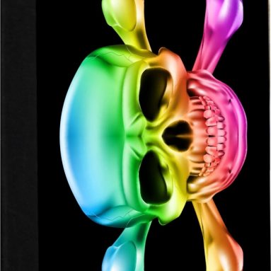 Rainbow Glow Case for Apple iPad 2 ,3, 4