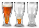 Hopside Down Beer Glass
