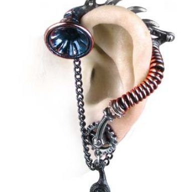 His Master’s Voice Ear-Trumpet Stud