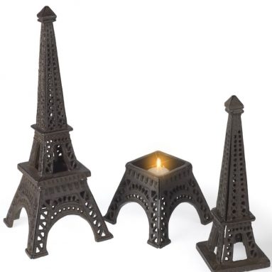 Iron Eiffel Tower Tea Light Holder