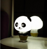 Panda Po LED Intelligent Desk Light Smart Voice Control Alarm Clock