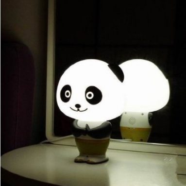 Panda Po LED Intelligent Desk Light Smart Voice Control Alarm Clock