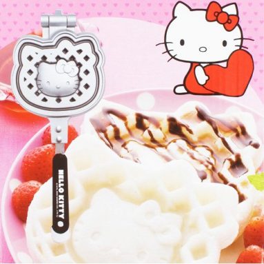 Hello Kitty cake waffle maker