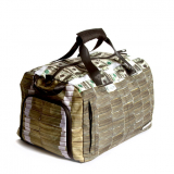 The Money Stacks Duffle Bag in Black