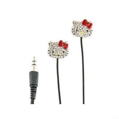 Hello Kitty Bling Earbuds