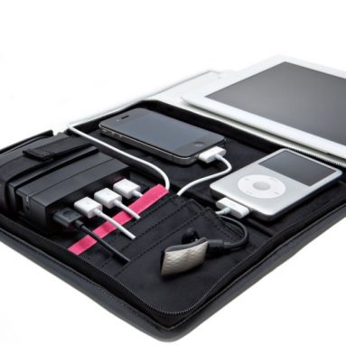 Portable Charging Station with Sync Cable