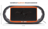 Rugged and Waterproof Wireless Bluetooth Speaker