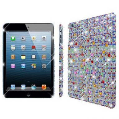 Multi Colored Diamante Bling Case for Apple iPad mini
