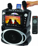 Karaoke USA Karaoke System with 7-Inch TFT Color Screen
