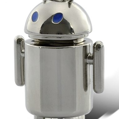 Metal Android Design USB Flash Drive “Anoid”
