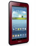 Samsung Galaxy Tab 2 Garnet Red Edition Bundle with Case