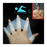 Silicone Swim Gloves