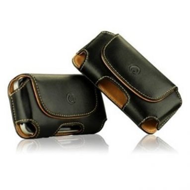 Leather Case Holster with Rotating Belt Clip for iPhone 5