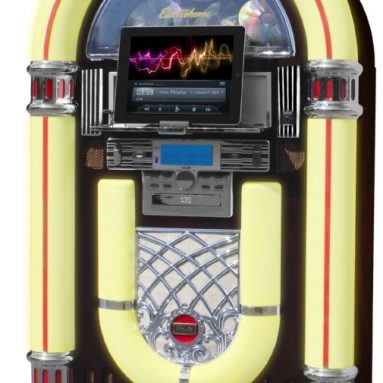 Jukebox with CD Player, FM Radio, USB & SD Playback and MP3 Input