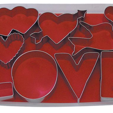 Gift heart-shaped cooking