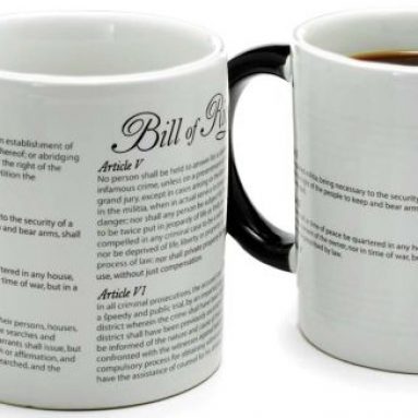 DISAPPEARING CIVIL LIBERTIES MUG