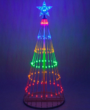 LED Light Show Cone Christmas Tree
