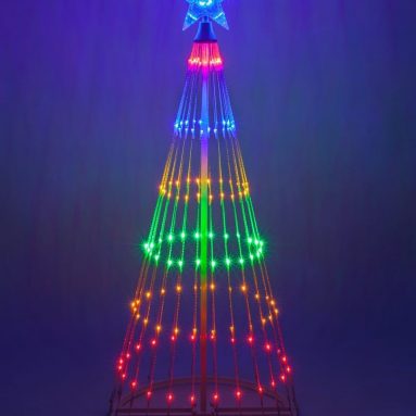 LED Light Show Cone Christmas Tree