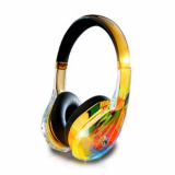 Gold Diamond Tears Edge On-Ear Headphones