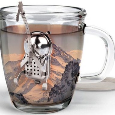 Cliff the Climber Tea Infuser and Dip Tray