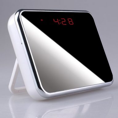 Motion-Activated Mini HD Clock Hidden Spy Camera