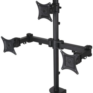 Triple LCD Monitor Desk Mount Stand