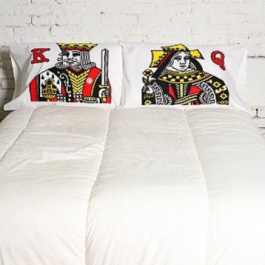 King and Queen Pillowcase Set