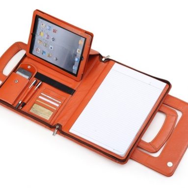 Leather Briefcase for The New iPad 3/iPad 2